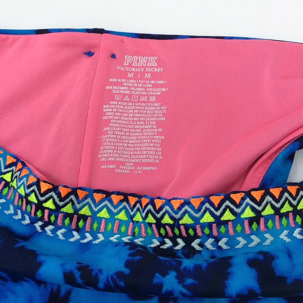 PINK Tie Dye Bikini Bottom - Picture 2 of 5